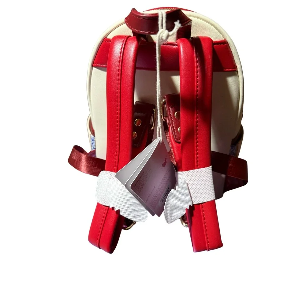 Loungefly Disney Beauty and the Beast Belle Stained Glass Mini Backpack NWT